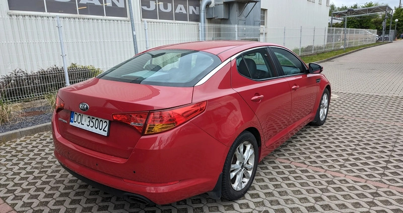 Kia Optima cena 35500 przebieg: 220460, rok produkcji 2012 z Lędziny małe 46